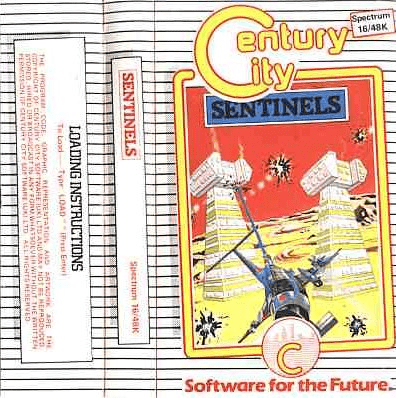 Sentinels box art for ZX Spectrum